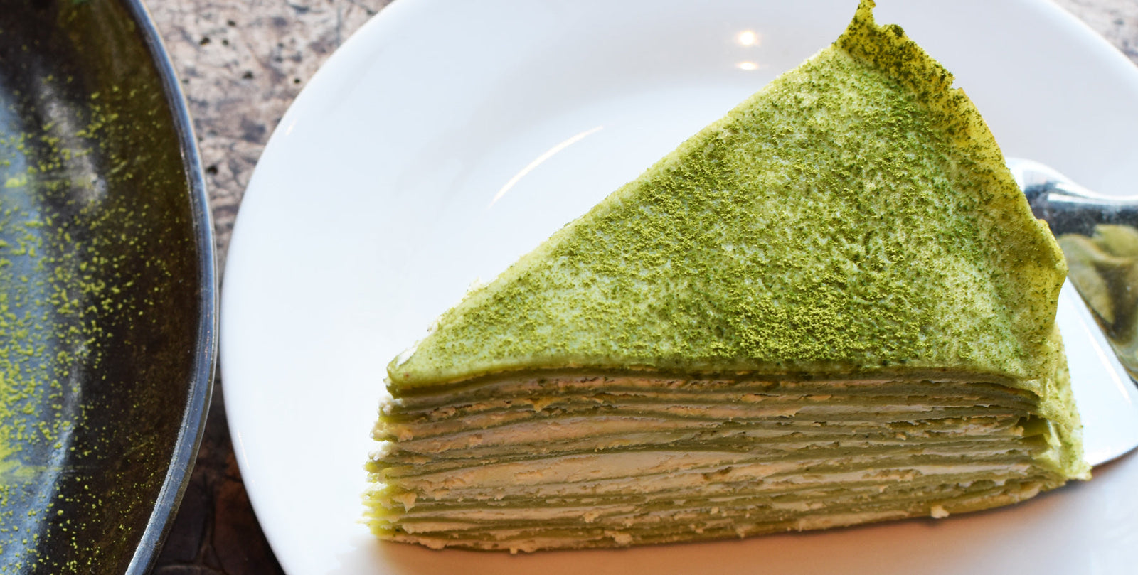 Matcha Mille Crepe Cake