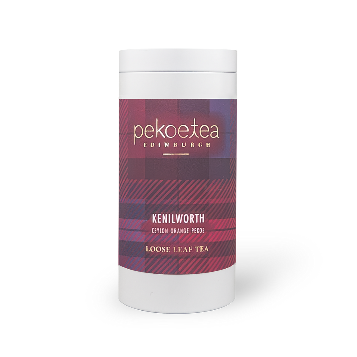 PekoeTea Edinburgh Kenilworth Orange Pekoe Ceylon Black Tea Caddy