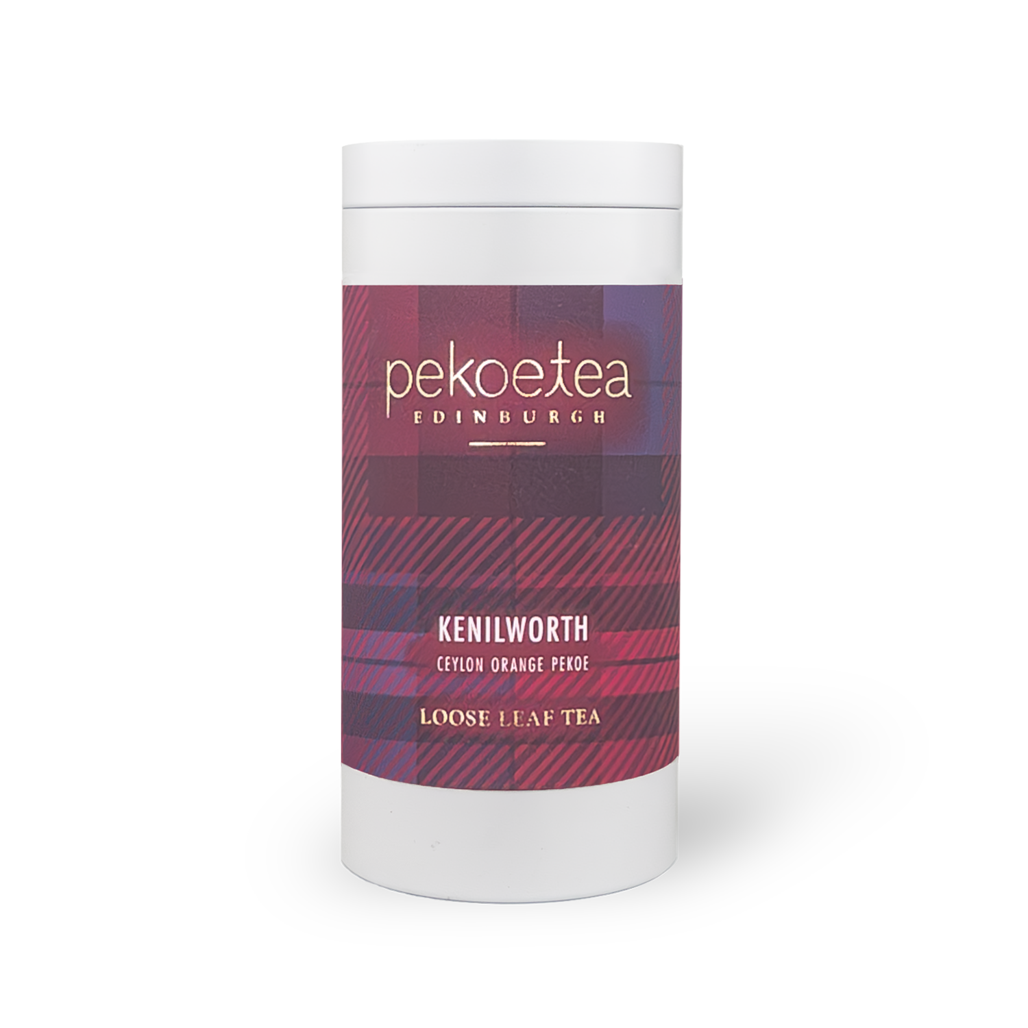 PekoeTea Edinburgh Kenilworth Orange Pekoe Ceylon Black Tea Caddy