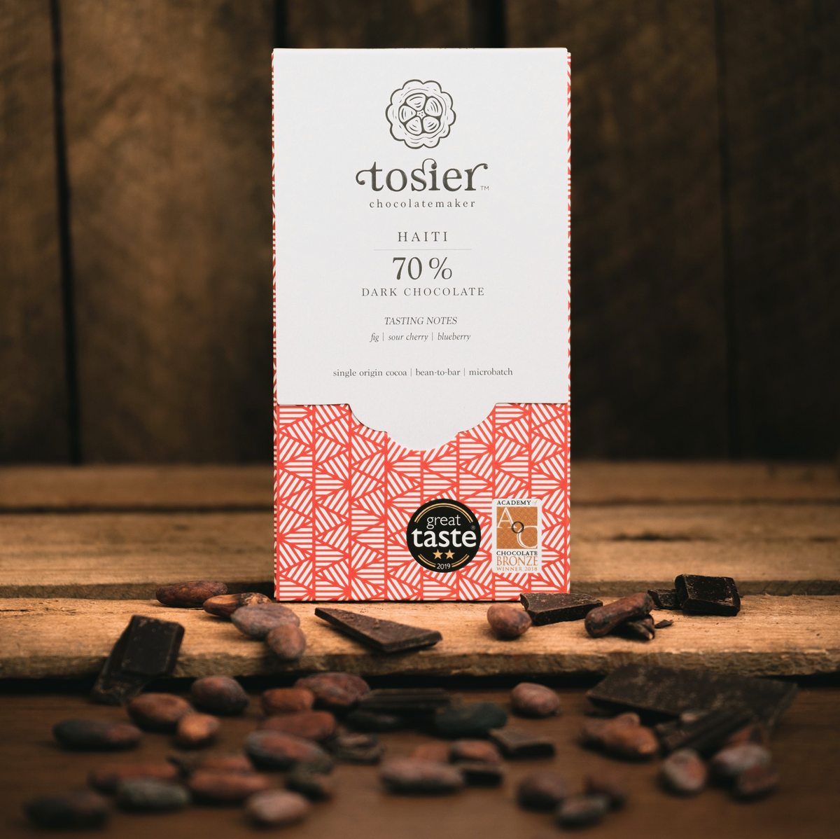 Tosier 70% PISA, Haiti 2020 Harvest 60g bar
