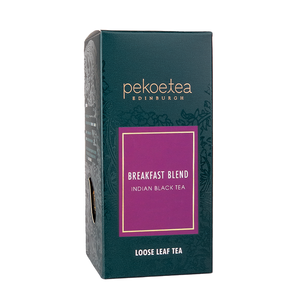 PekoeTea Edinburgh Breakfast Blend Loose Leaf Box