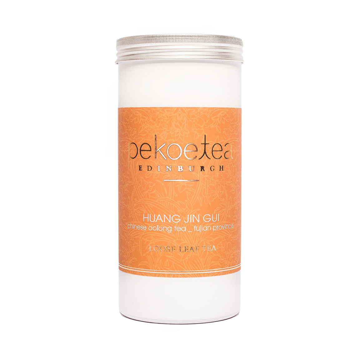 PekoeTea Edinburgh Huang Jin Gui Chinese Oolong Tea Caddy