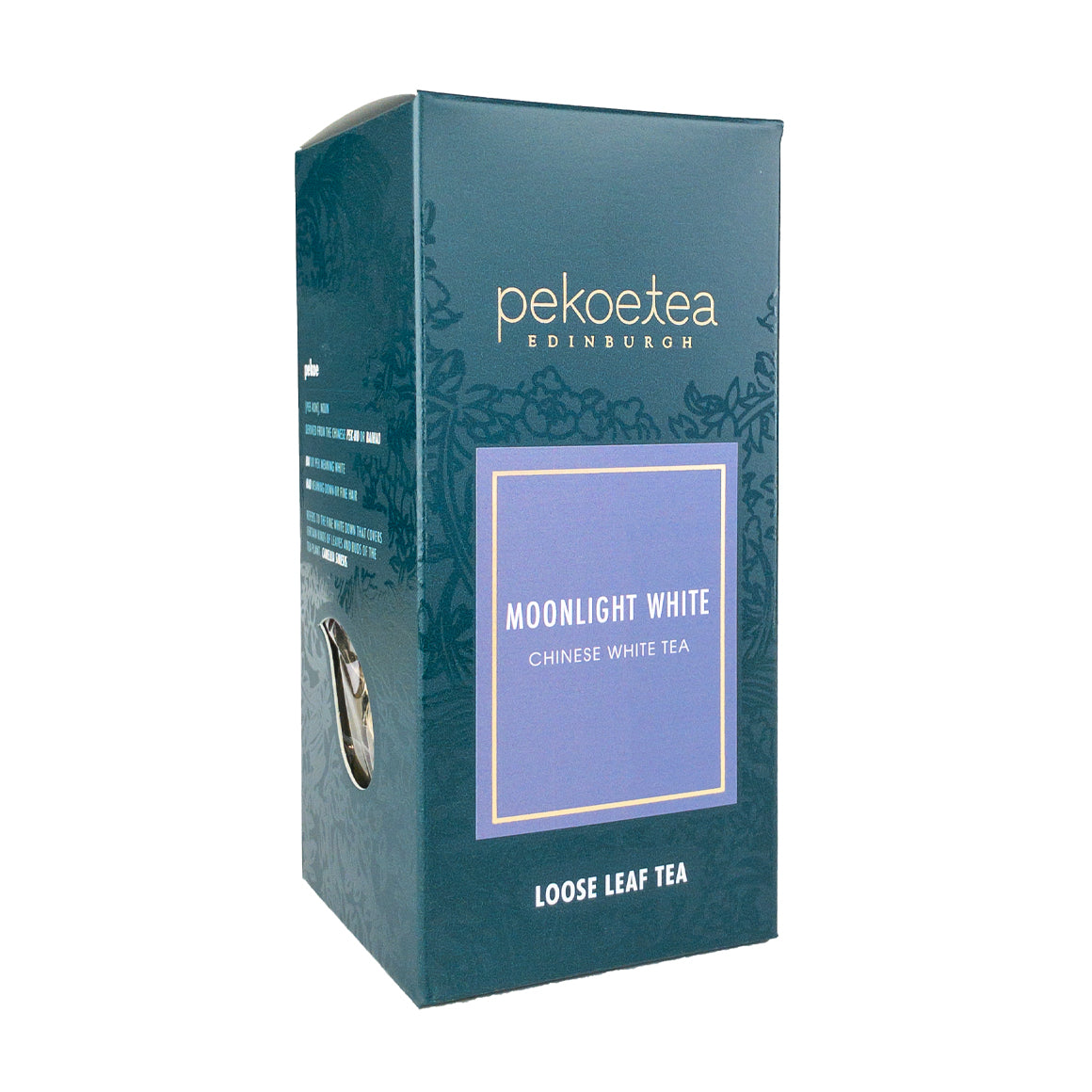 PekoeTea Edinburgh Moonlight White Loose Leaf Tea Box